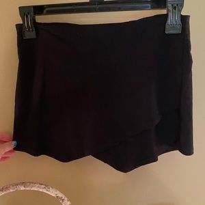 Black Envelope Skirt